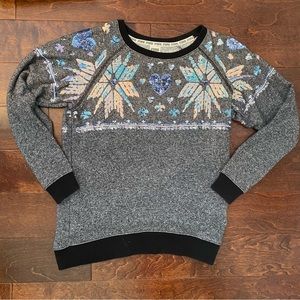 Victoria’s Secret PINK Sparkly Snowflake Sweater